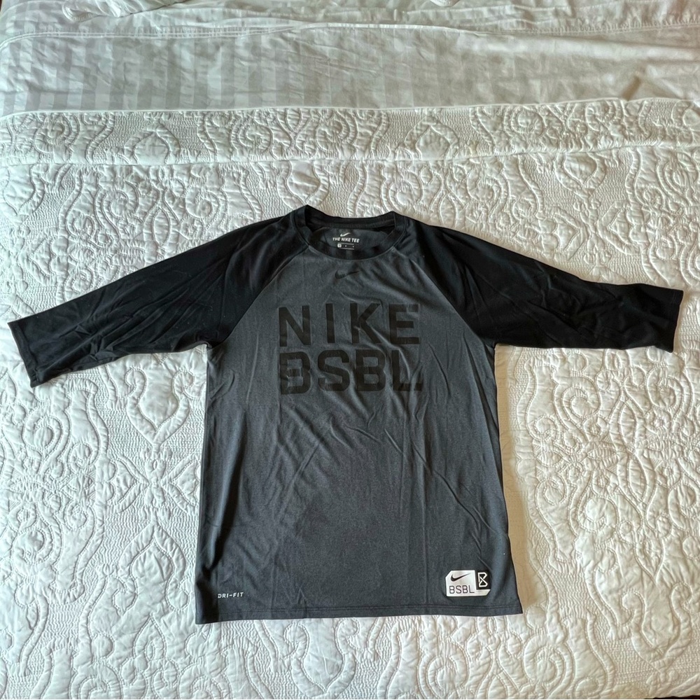 Nike Baseball 3/4 Sleeve Tee, Size M